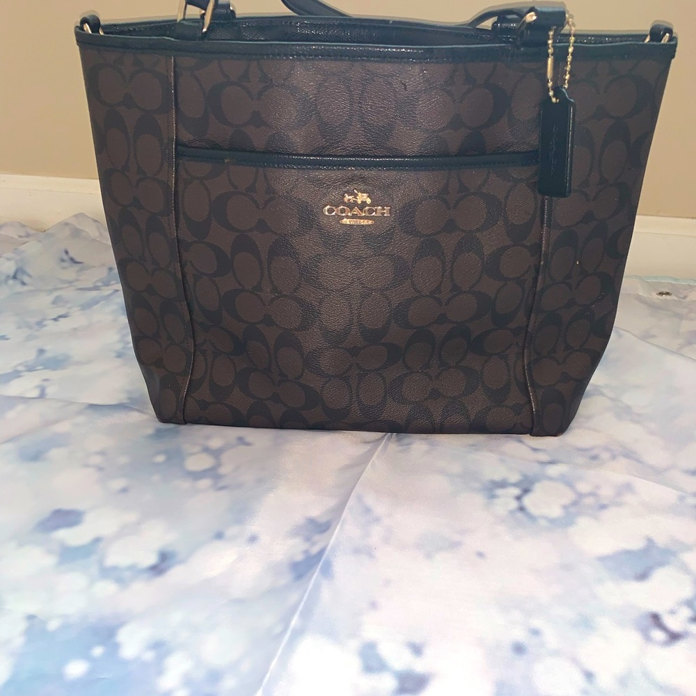 Coach hand bag
